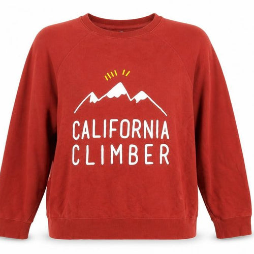 Uniqlo UT California Memories Red XL Women's Pullover Sweatshirt
