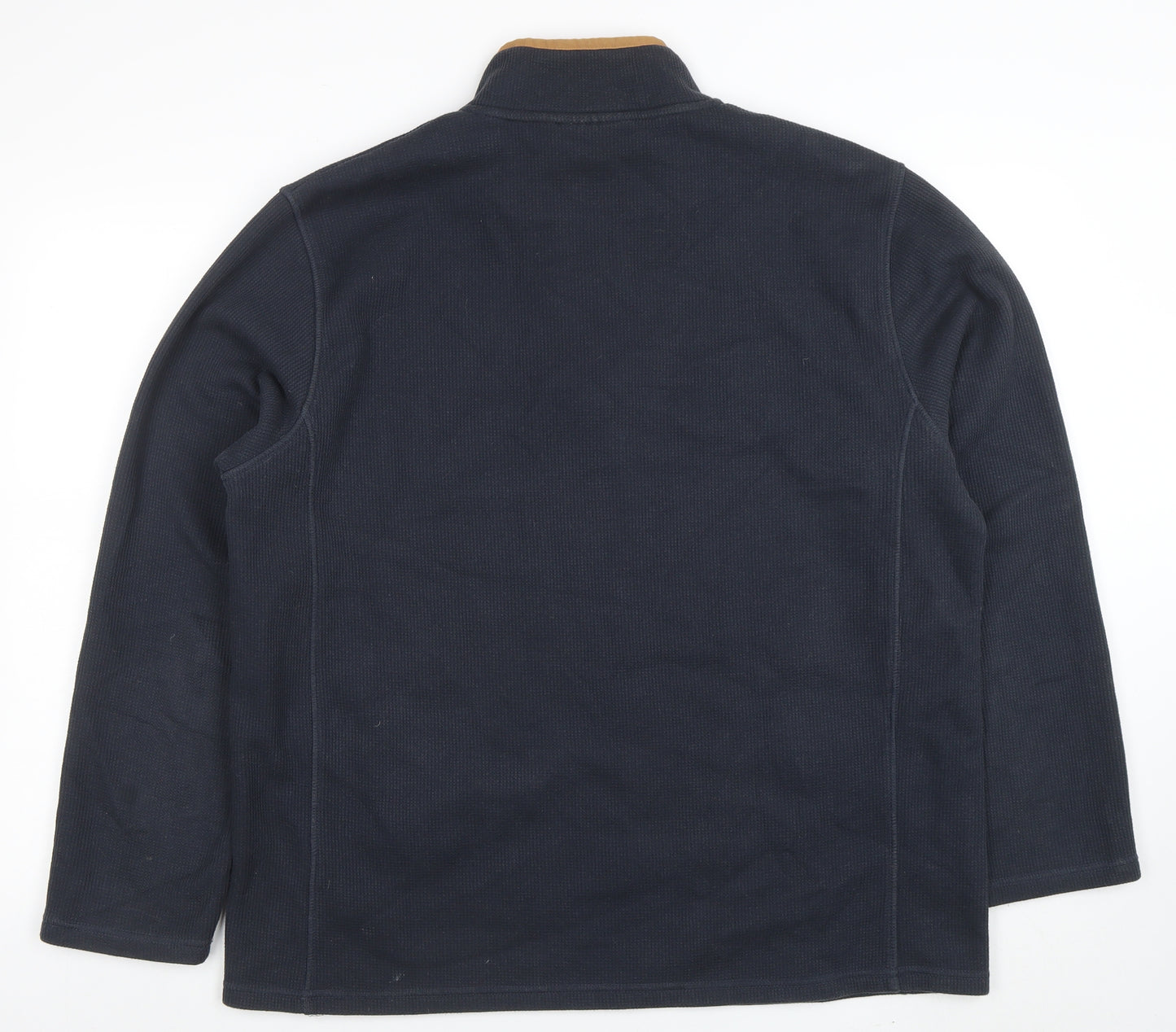 Mountain Warehouse Men’s Blue XL 1/4 Zip Pullover Sweatshirt
