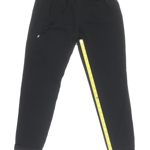 Zara Basic Women’s Black Jogger Trousers Size S Polyester