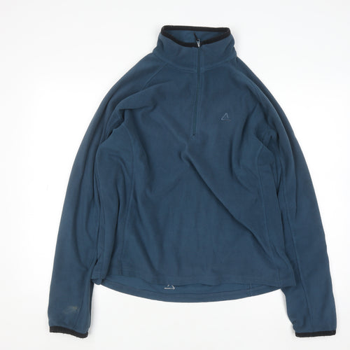 Dare 2b Mens Blue Fleece 1/2 Zip Pullover Sweatshirt Size L