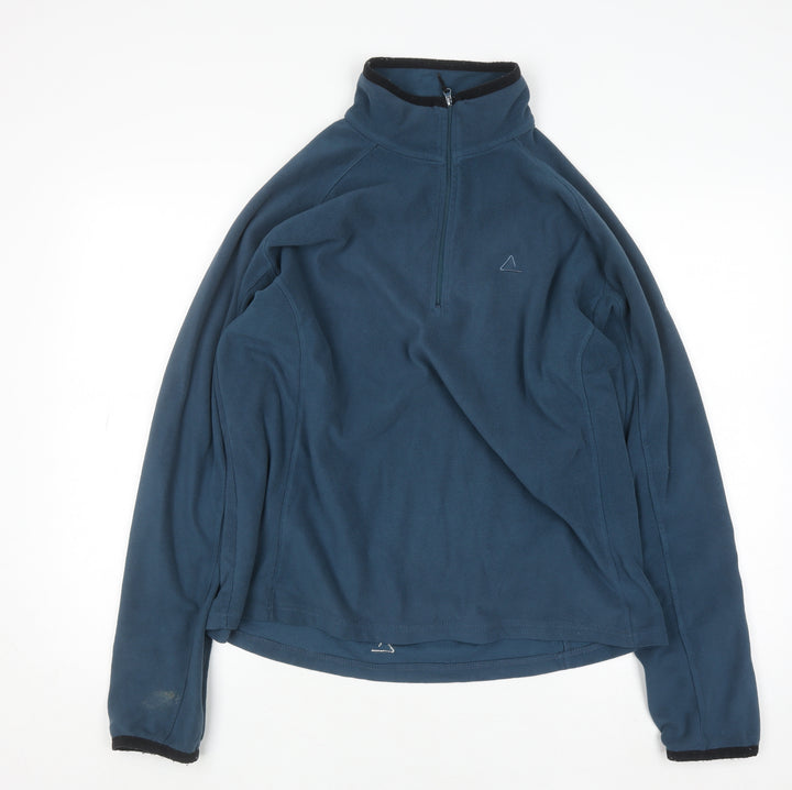Dare 2b Mens Blue Fleece 1/2 Zip Pullover Sweatshirt Size L
