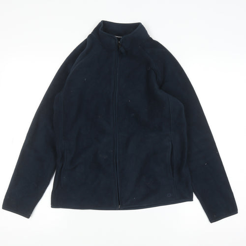 Marks and Spencer Boys Blue Fleece Full Zip Sweatshirt 11-12 Years