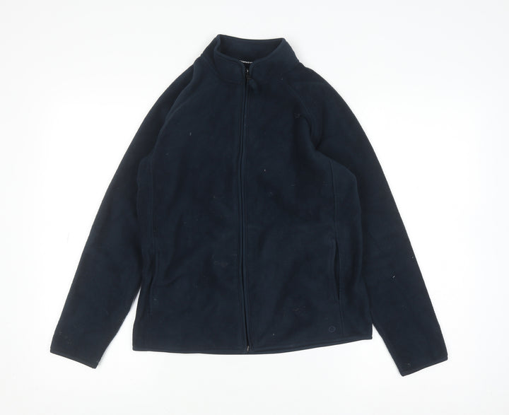 Marks and Spencer Boys Blue Fleece Full Zip Sweatshirt 11-12 Years