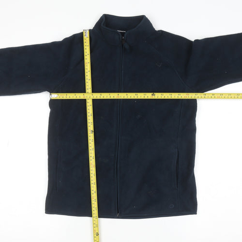 Marks and Spencer Boys Blue Fleece Full Zip Sweatshirt 11-12 Years