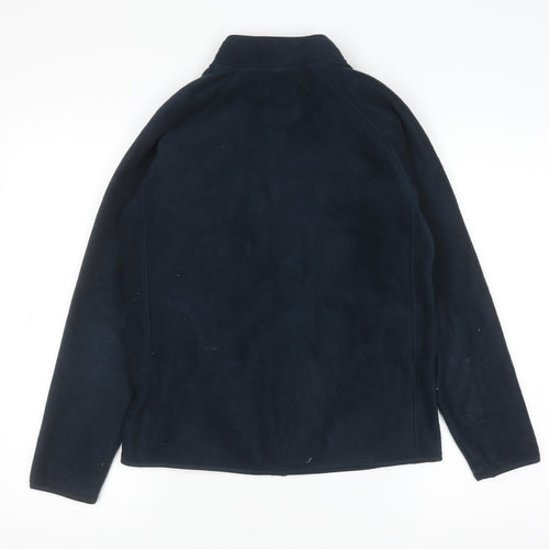 Marks and Spencer Boys Blue Fleece Full Zip Sweatshirt 11-12 Years