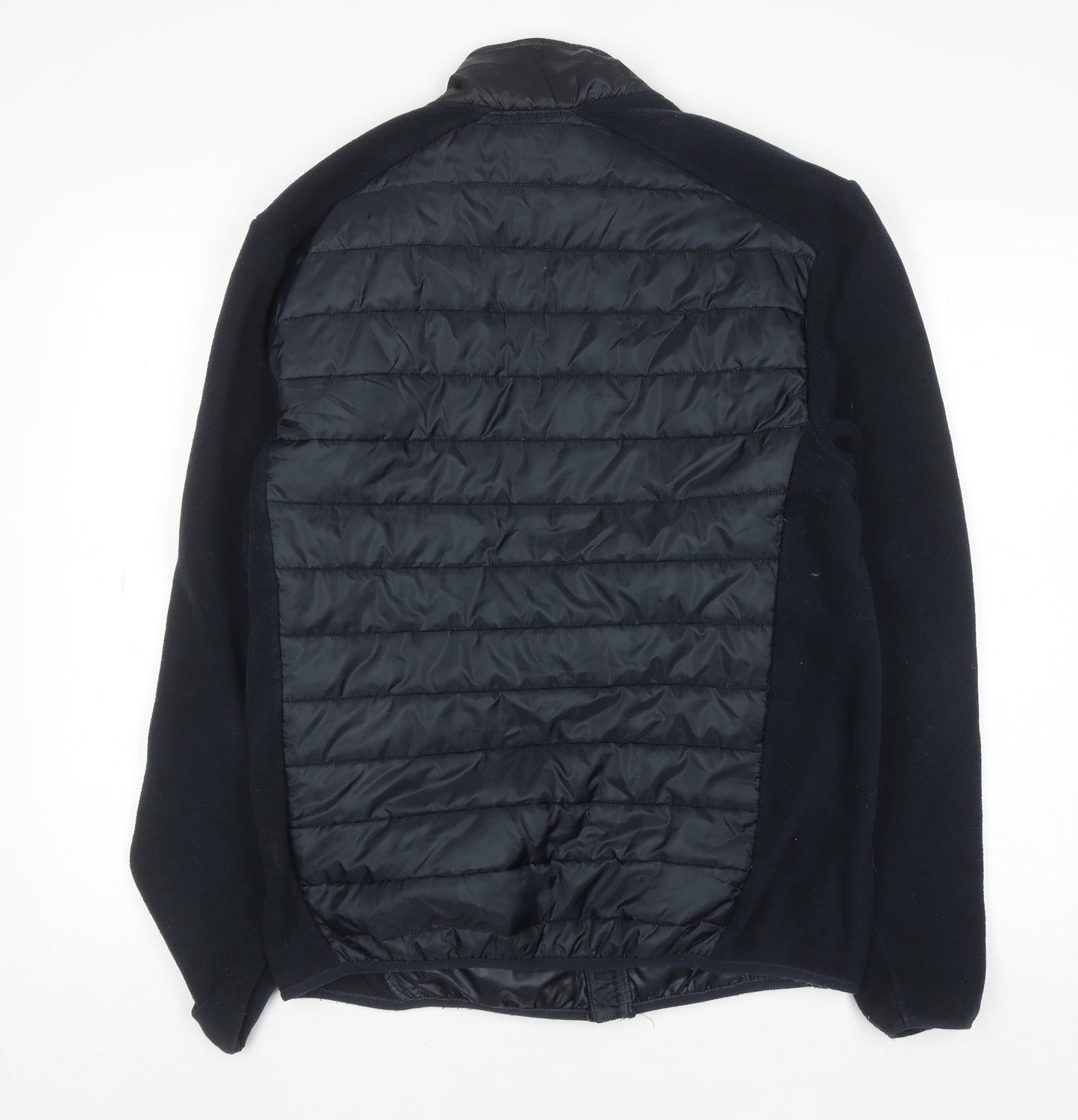 Mountain Warehouse Men's Black L Puffer Fleece Jacket Outdoor