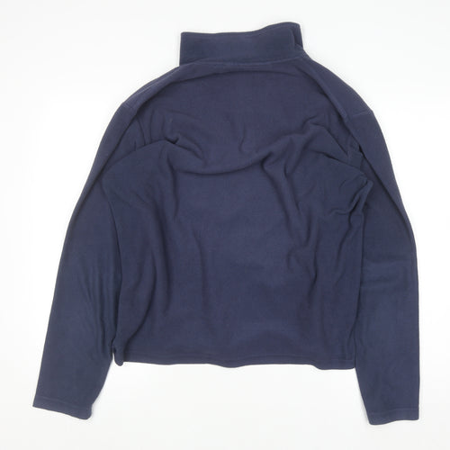 Hi Gear Men's Blue Fleece 1/4 Zip Pullover Sweatshirt Size L
