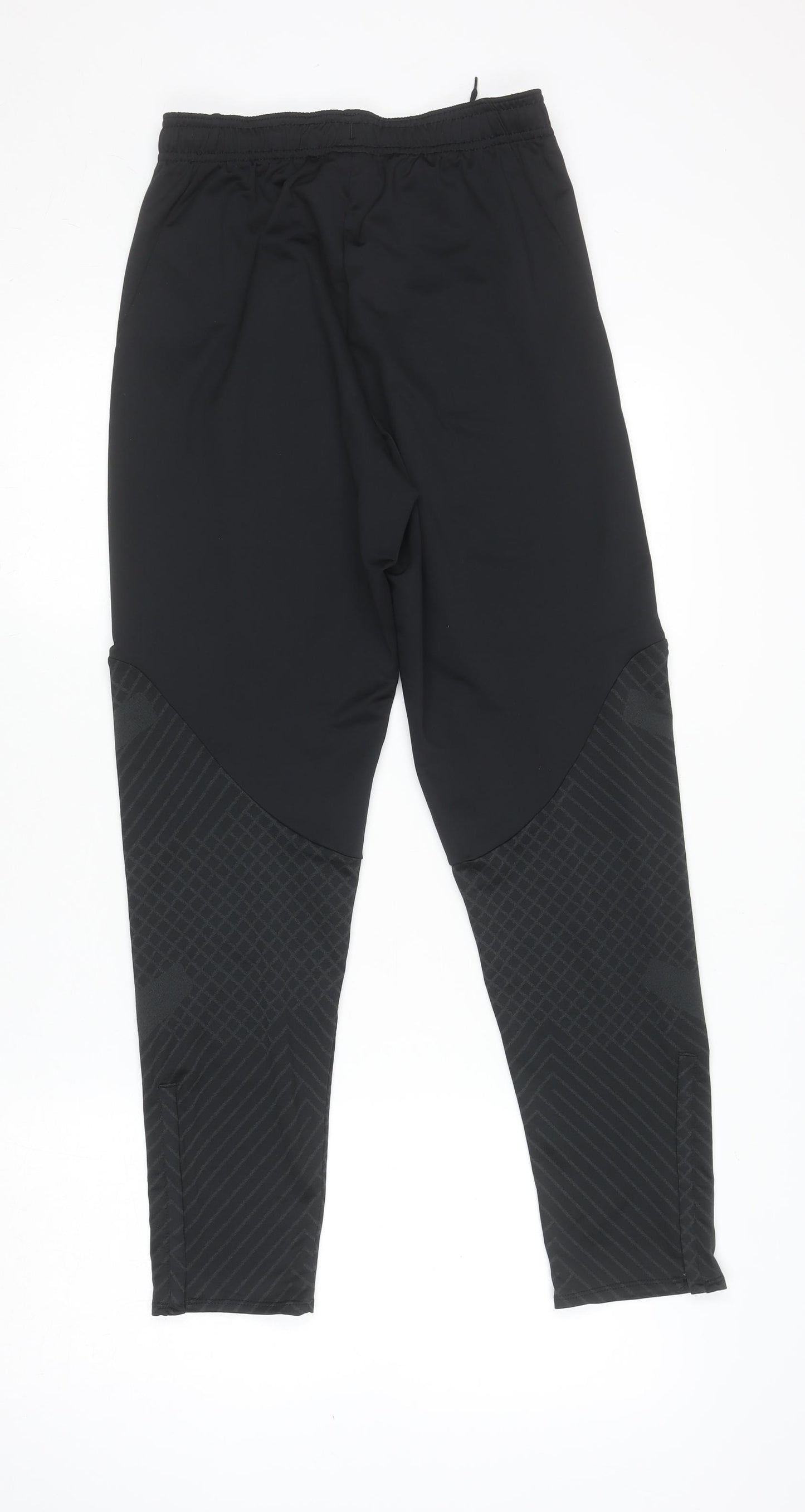 Nike Boys Black Dri-Fit Slim Fit Track Pants XL 158–170cm