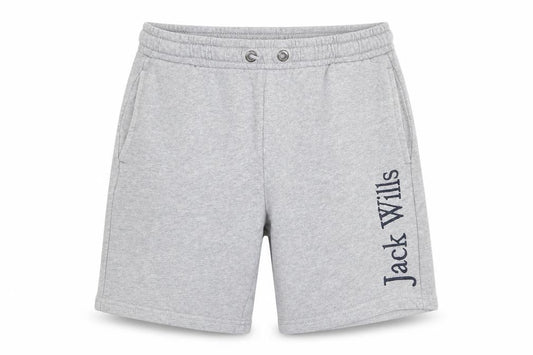 Jack Wills Boys Grey Sweat Shorts 12-13 Years Regular Fit Elastic Waist
