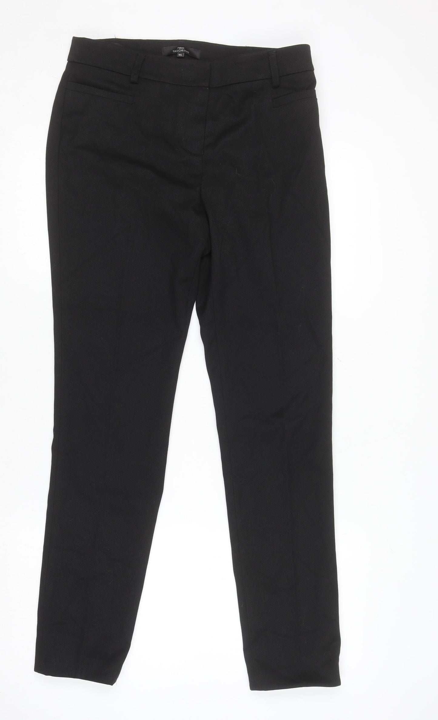 Next Men’s Black 8XL Classic Fit Dress Trousers Smart Workwear
