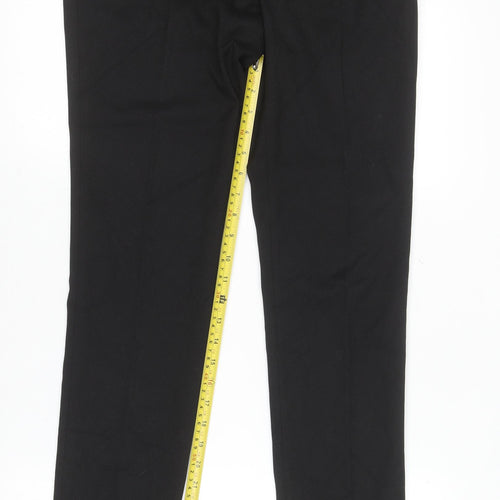 Next Men’s Black 8XL Classic Fit Dress Trousers Smart Workwear