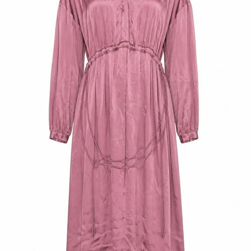 Paul Costelloe Living Studio Women Pink Viscose Midi A-Line Dress Size 10