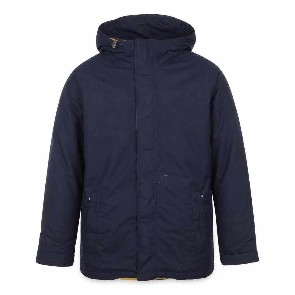 Craghoppers Men's Blue Hooded Waterproof Parka Coat S