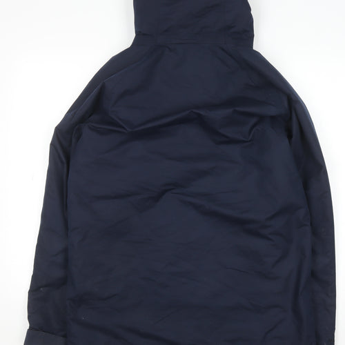 Craghoppers Men's Blue Hooded Waterproof Parka Coat S