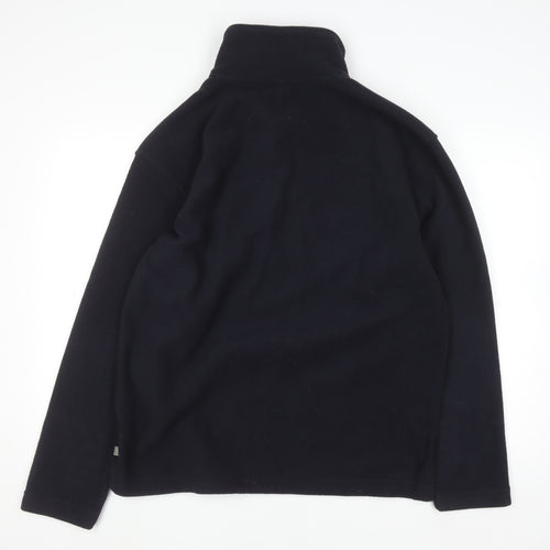 Hawkshead Active Men’s Blue Fleece 1/2 Zip Pullover Sweatshirt L