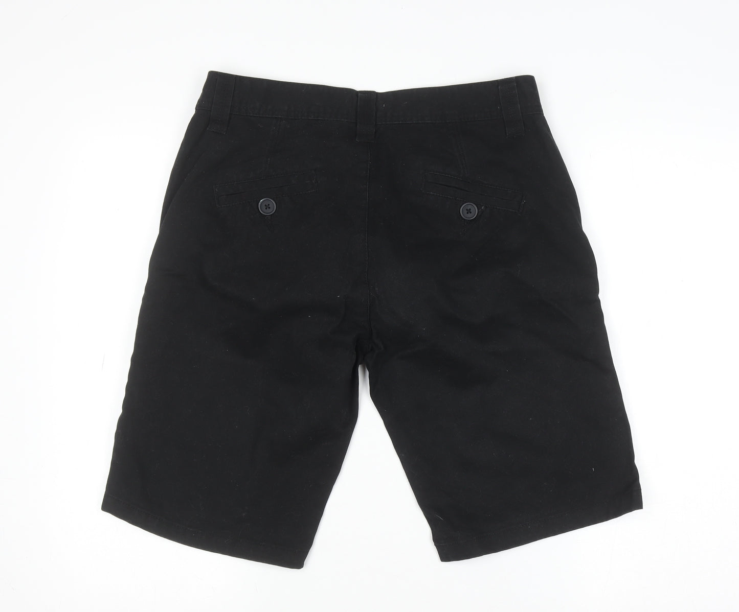 BellField Men's Black Chino Shorts Size 32 Regular Fit