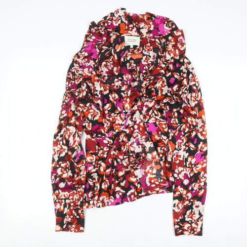 Second Female Women's Multicoloured Floral Wrap Blouse M