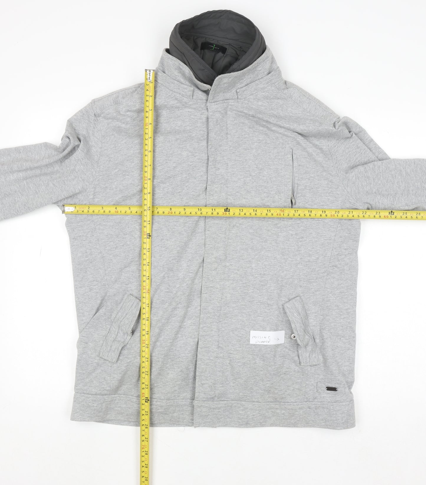 Designers at Debenhams Mens Grey Full Zip Sweatshirt Large