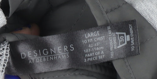 Designers at Debenhams Mens Grey Full Zip Sweatshirt Large
