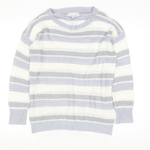 Red Herring Women’s Multicoloured Striped Knit Jumper M