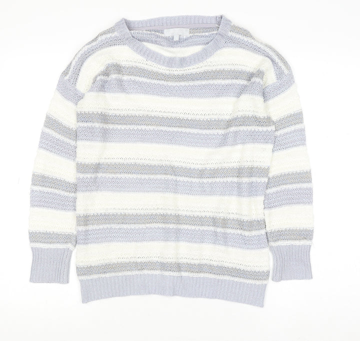 Red Herring Women’s Multicoloured Striped Knit Jumper M