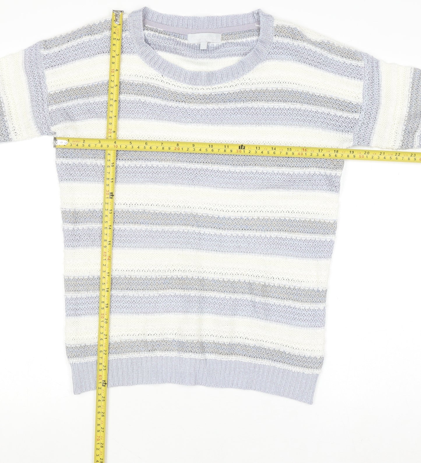 Red Herring Women’s Multicoloured Striped Knit Jumper M