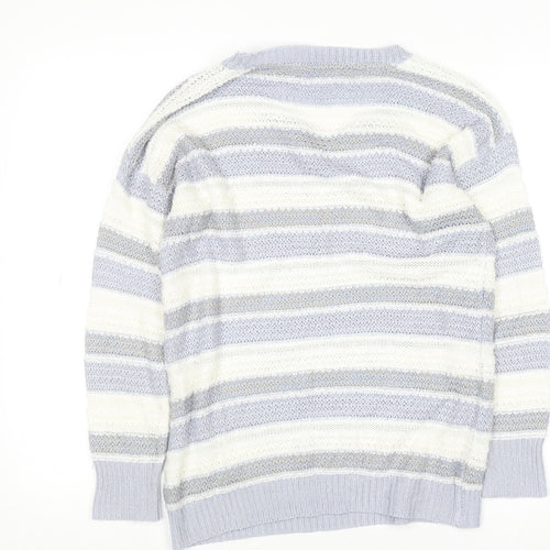 Red Herring Women’s Multicoloured Striped Knit Jumper M