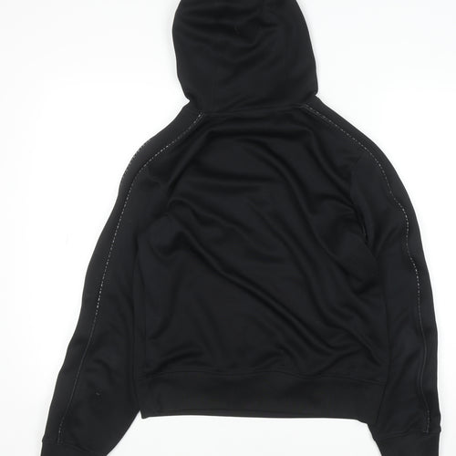 Nike Men's Black Pullover Hoodie S Regular Fit Sports Style