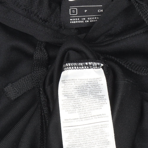 Nike Men's Black Pullover Hoodie S Regular Fit Sports Style