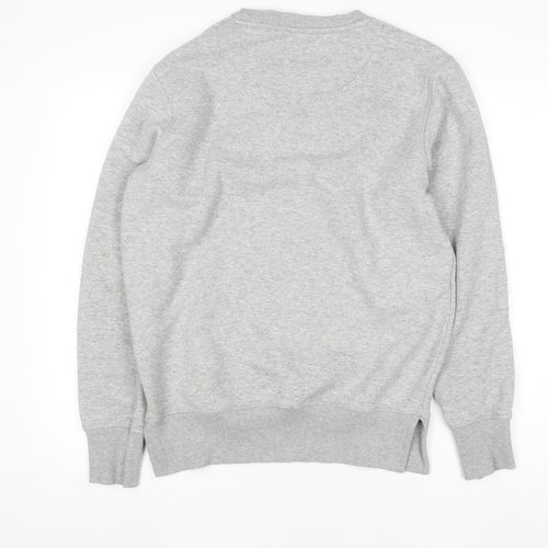 Jack & Jones Men's Grey Crew Neck Graphic Sweatshirt Size M