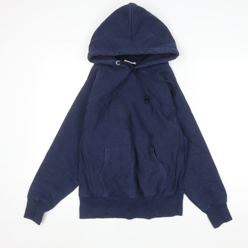 Power House Men's Blue Pullover Hoodie Size S Cotton Blend