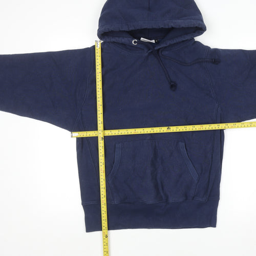Power House Men's Blue Pullover Hoodie Size S Cotton Blend