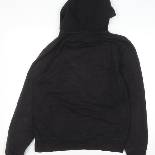 Alife Men’s Black Pullover Hoodie Medium Embroidered Logo Streetwear