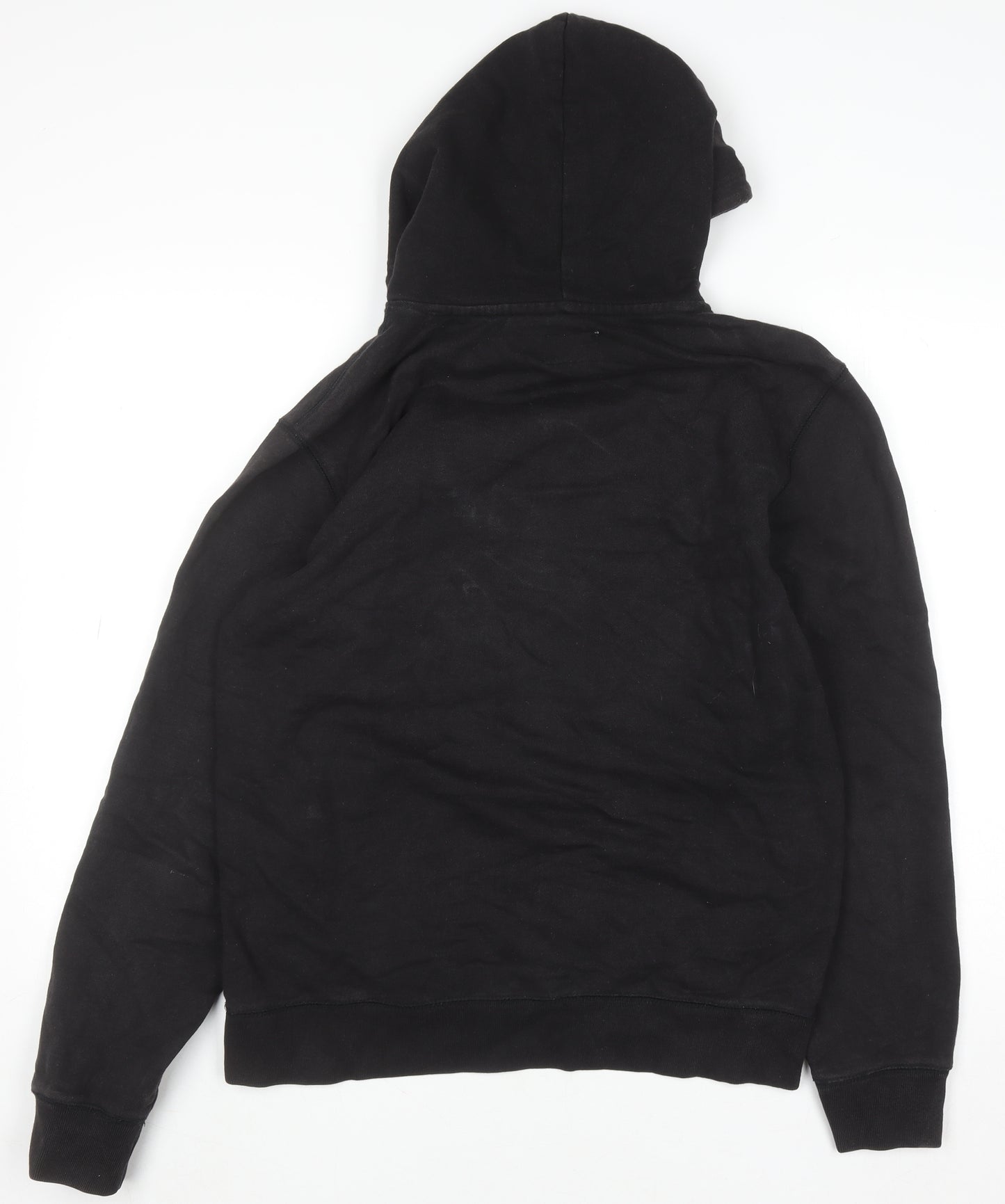 Alife Men’s Black Pullover Hoodie Medium Embroidered Logo Streetwear