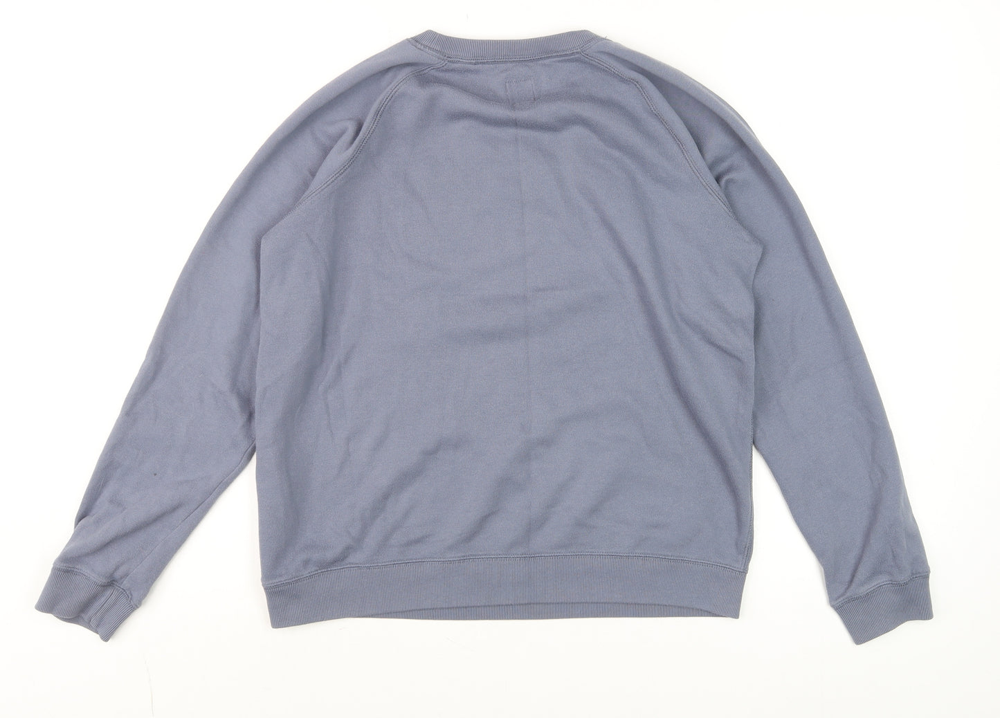 Jack Wills Women's Blue Crew Neck Pullover Sweatshirt UK 14