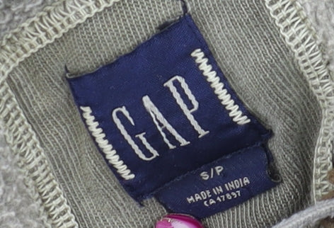 GAP Mens Green Hooded Canvas Jacket Size S Regular Cotton Blend