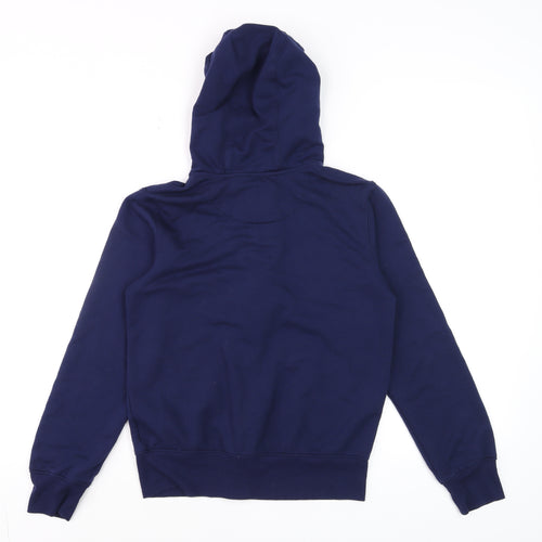 Levi's Boys Blue Full Zip Hoodie Size 12 Years Cotton Blend Casual
