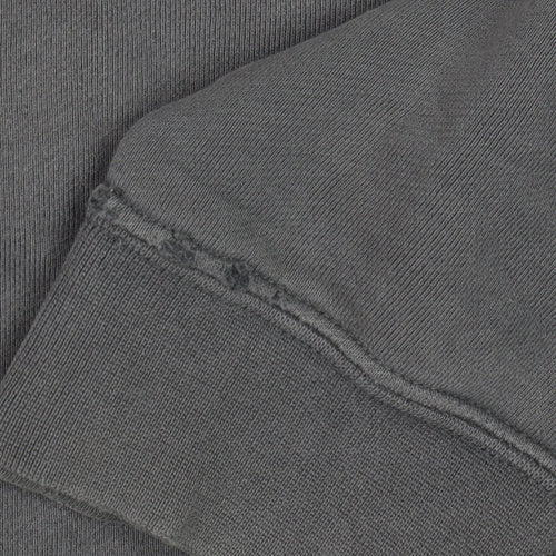 Nike Men's Grey 2XL Pullover Crew Neck Logo Sweatshirt