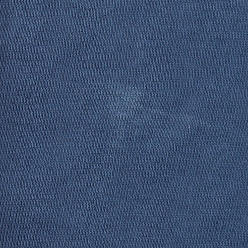 Topshop Women Navy Embellished Eastern Illinois Cotton Sweatshirt UK 10