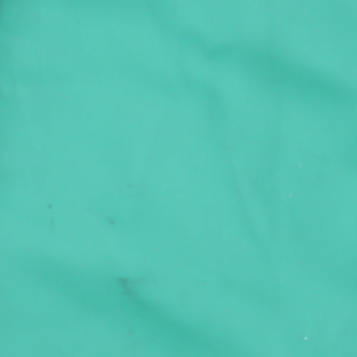 Dunnes Women Green Hooded Mid-Length Rain Coat Jacket Size 10