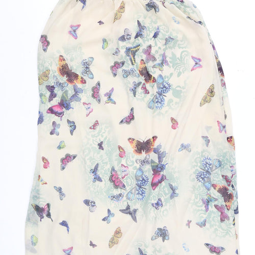 New York Lady Women’s Multicoloured Butterfly Maxi Dress Size S