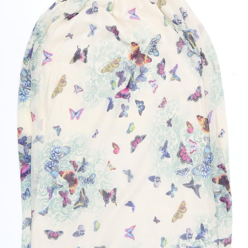 New York Lady Women’s Multicoloured Butterfly Maxi Dress Size S