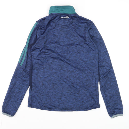 O'Neills Women's Blue Size 10 1/4 Zip Athletic Track Jacket