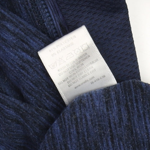 O'Neills Women's Blue Size 10 1/4 Zip Athletic Track Jacket