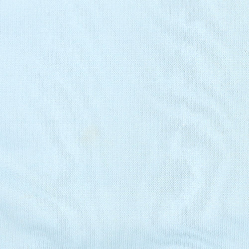 Lyle & Scott Women's Blue Relaxed Fit 3/4 Sleeve Zip Top M