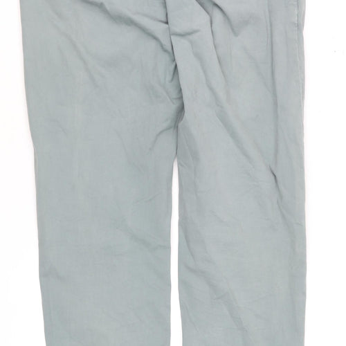 Paul Costelloe Living Men's Grey Chino Trousers W32 L31 Slim Fit
