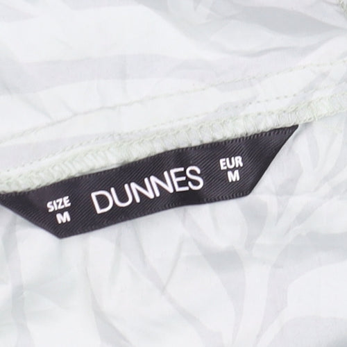 Dunnes Women’s Green Floral Hooded Lightweight Rain Coat M