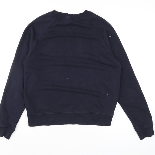 Tommy Hilfiger Men’s Blue Embroidered Logo Sweatshirt Size M