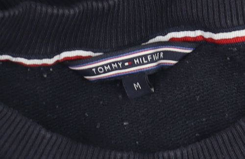 Tommy Hilfiger Men’s Blue Embroidered Logo Sweatshirt Size M