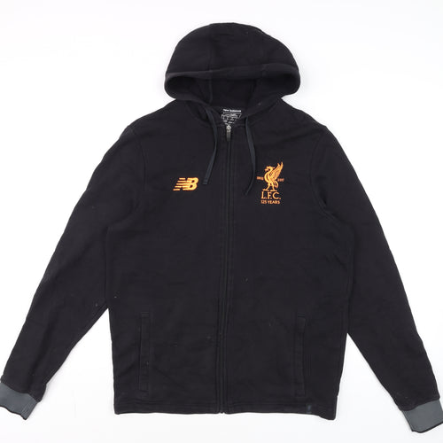 New Balance Men's Black L.F.C. Embroidered Full Zip Hoodie Size M